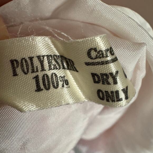 Hanae Mori Ruth Chagnon Vintage Dress Pink Gingham Lace Trim Collar Prairie 6 - Picture 6 of 10